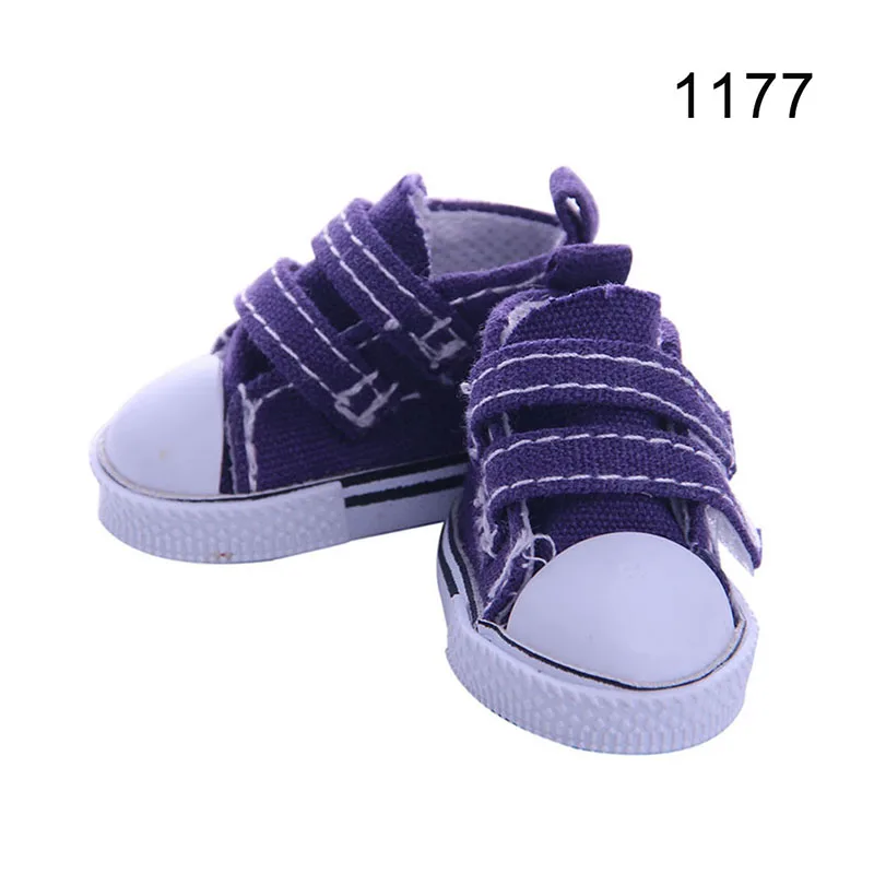 

1 Pair Canvas Shoes for Doll Toy Mini Doll Shoes for Sharon Dolls Boots Accessories YH-17