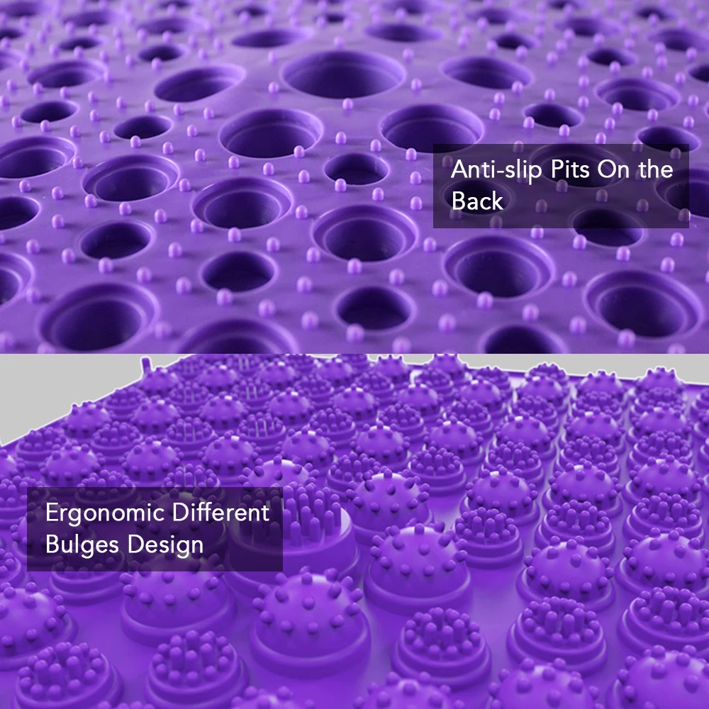 2 шт. акупрессурный мат коврики для упражнений уход за здоровьем Акупунктура