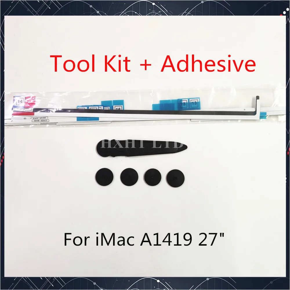 Новый A1419 ЖК дисплей клейкая наклейка в виде полосы лента + инструменты Ремонтный