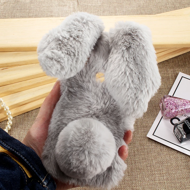 DIY мягкий пушистый горячий ручной кролик красивый стильный защитный чехол для BQ