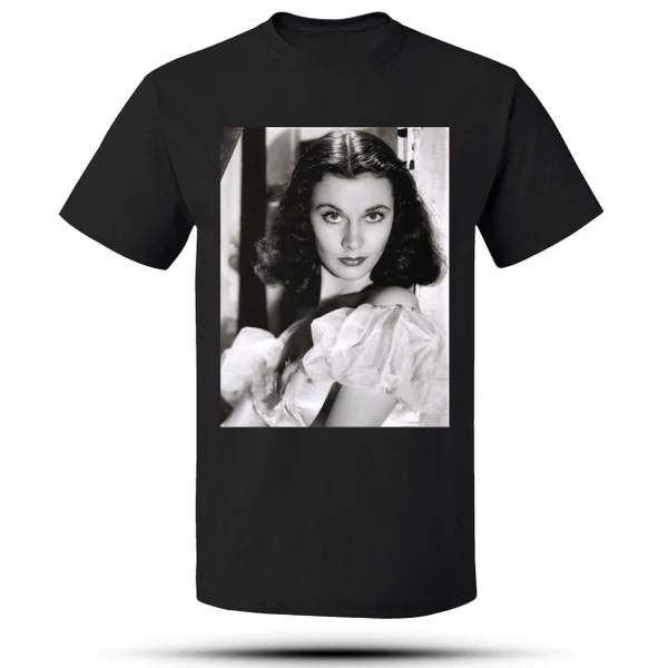 

Vintage Vivien Leigh T-shirt Men T Shirt Graphic Tee Short Sleeve Tops