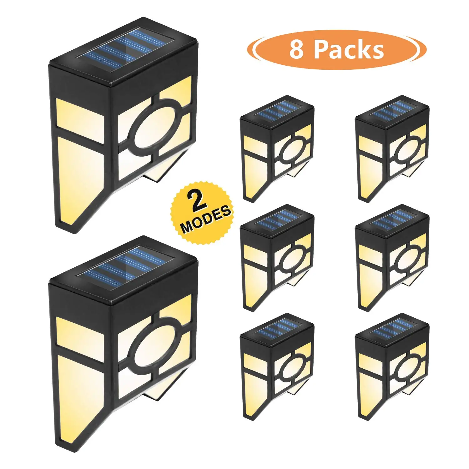 Солнечный настенный светильник s 2 режима ночной Светильник светодиодный для