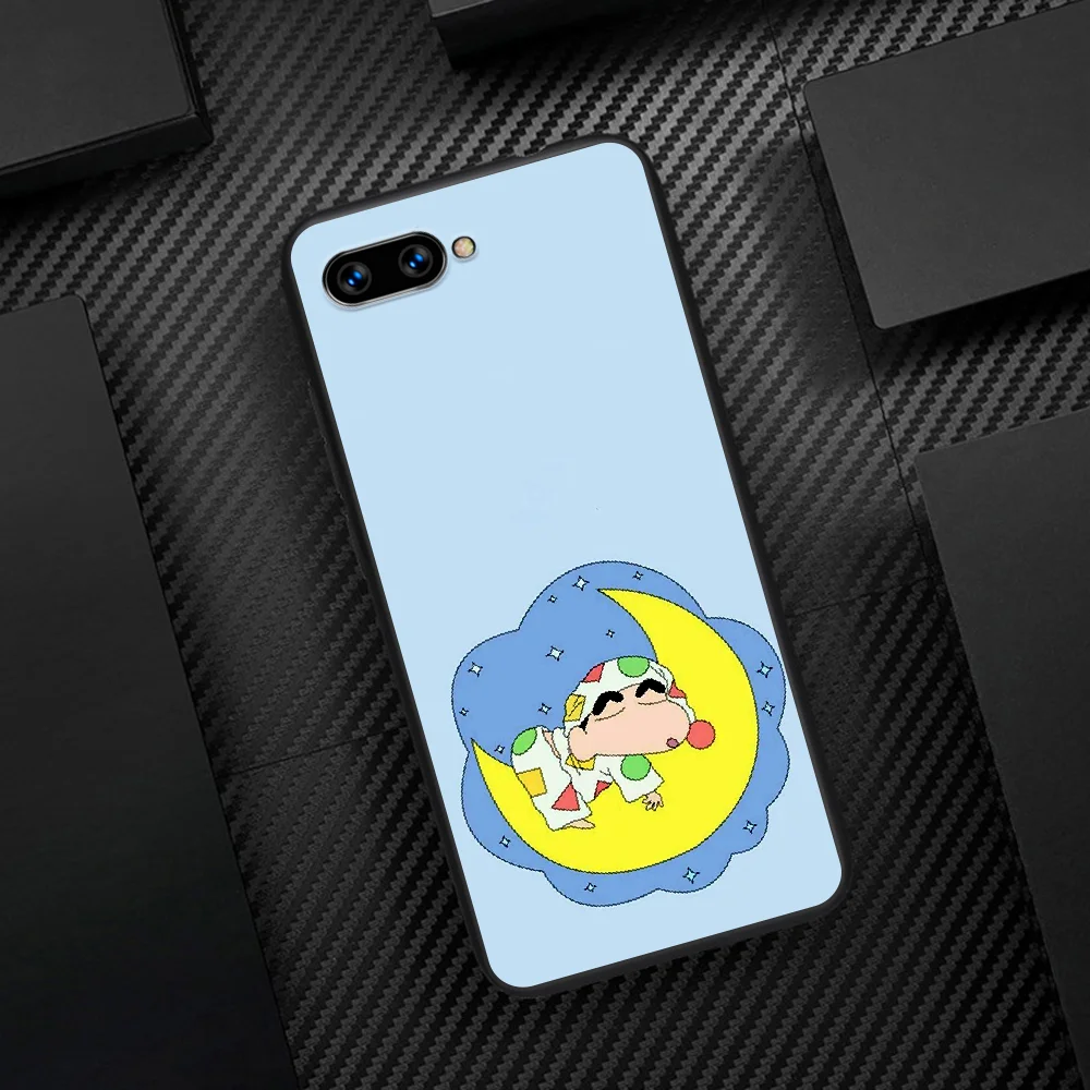 

Crayon Shins Chan Cartoon Phone Case Cover Hull For HUAWEI Honor 6A 7A 7C 8 8A 8S 8x 9 9x 10 10i 20 Lite Pro black Hoesjes