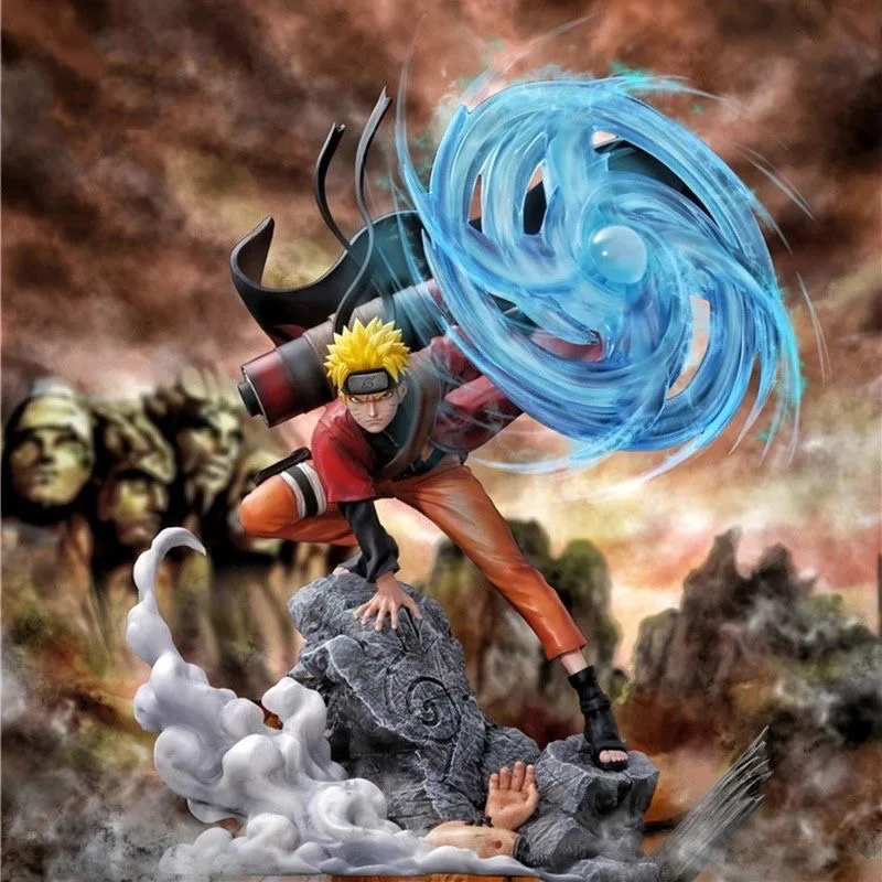 Фигурка удзумаки Учиха Саске из аниме Наруто 36 см