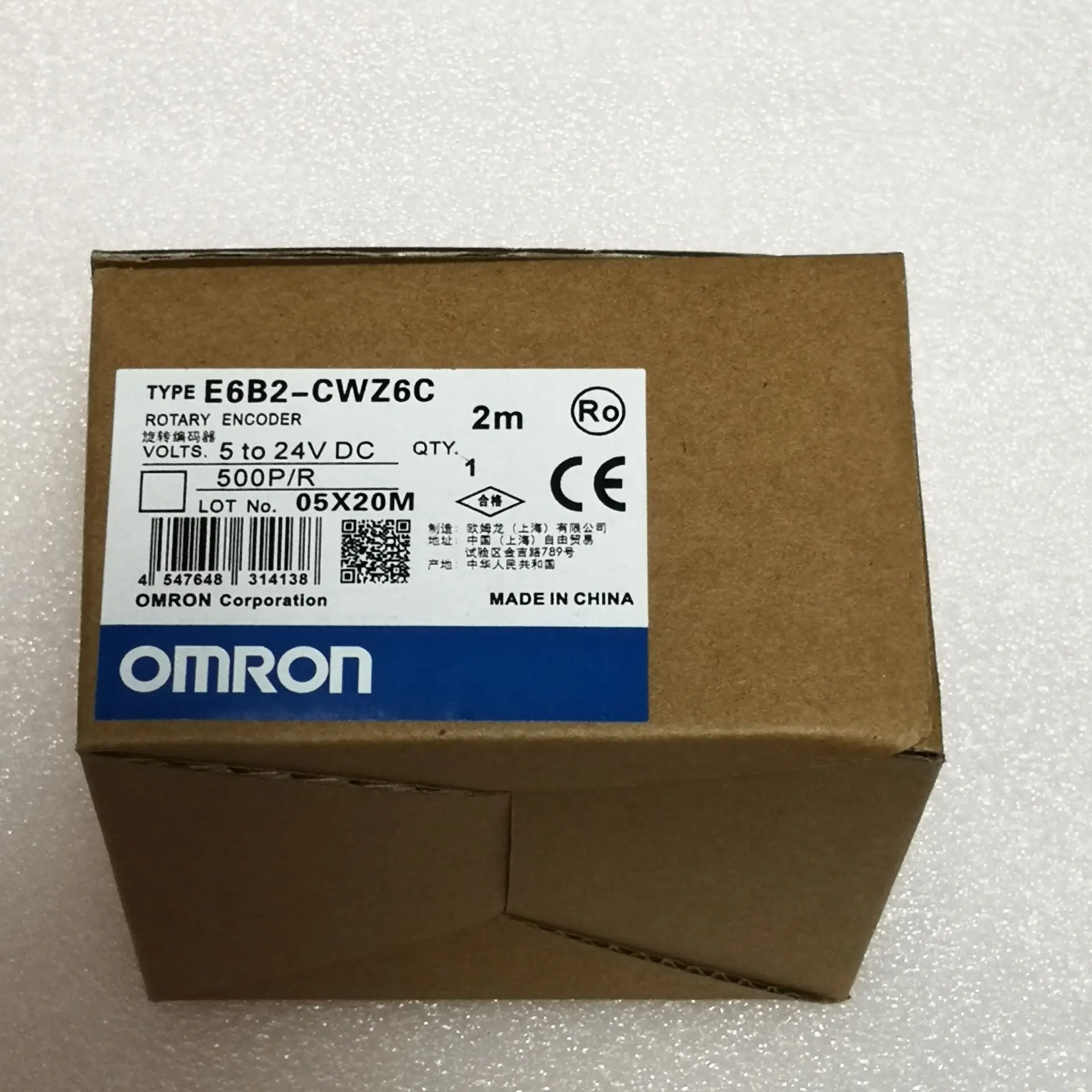 E6B2CWZ6C OMRON роторный энкодер E6B2-CWZ6C 10 20 30 40 60 100 200 300 360 400 500 600 1000 1024 1800 P/R 5-24V E6B2 |