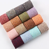 25mm fashion variegated color webbing ribbon for gamentshatspins sewing accessories ribbon for garments woven trim