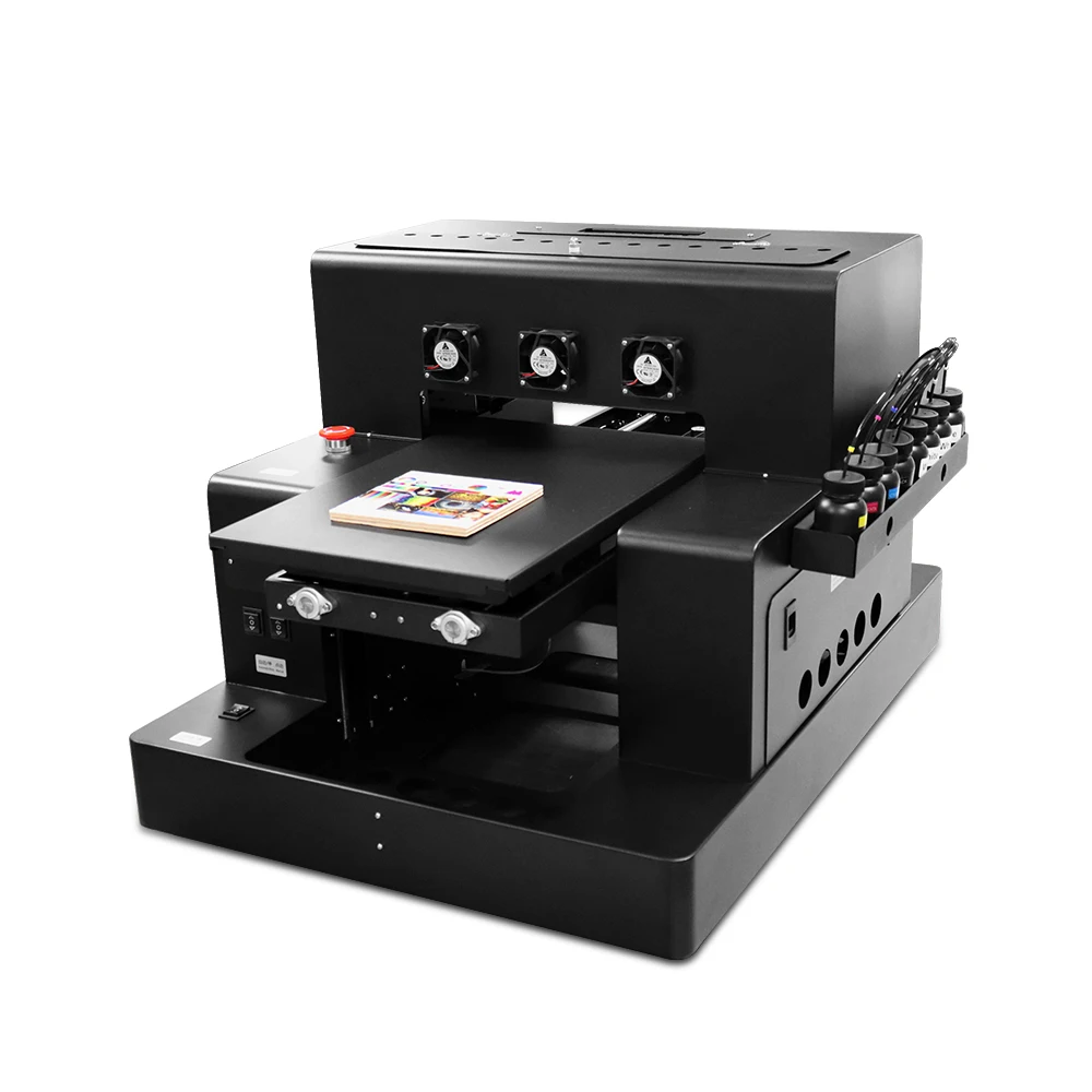 Автоматический УФ-принтер A3 8 видов цветов с Epson R2000 DX5 печатающая головка
