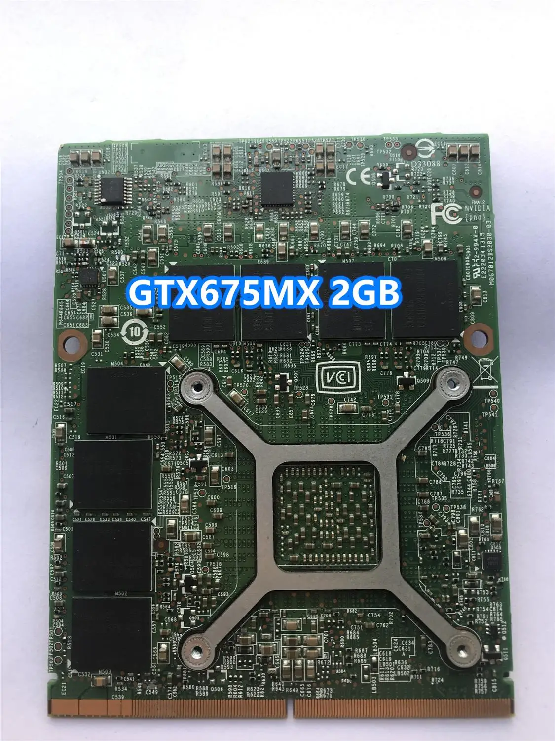 Для GT683/GT70/GT60 MS-1762 MS-1763 MS-1W091 GTX675MX 2G GDDR5 MXM III графическая видеокарта тест 100% |