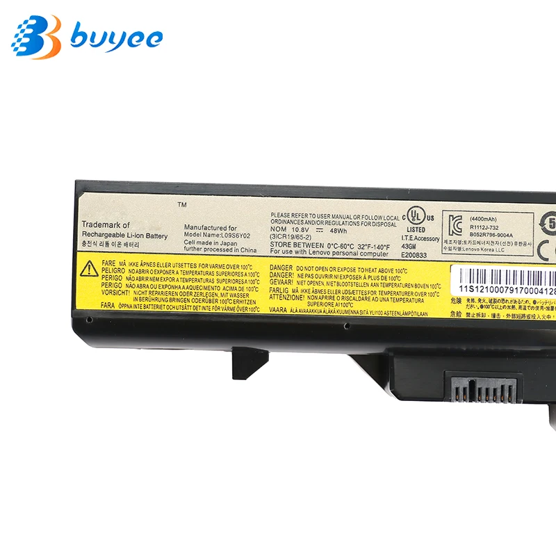Оригинальный аккумулятор для Lenovo 121001071 121001096 57Y6454 LO9S6Y02 L09C6Y02 L09M6Y02 L09S6Y02 L10P6Y22 LO9L6Y02