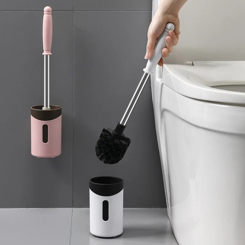 Household Cleaning Toilet Brushes Holder Sets For Bathroom Home Hotel Cleaner Brush Tool Clean Accessories | Дом и сад