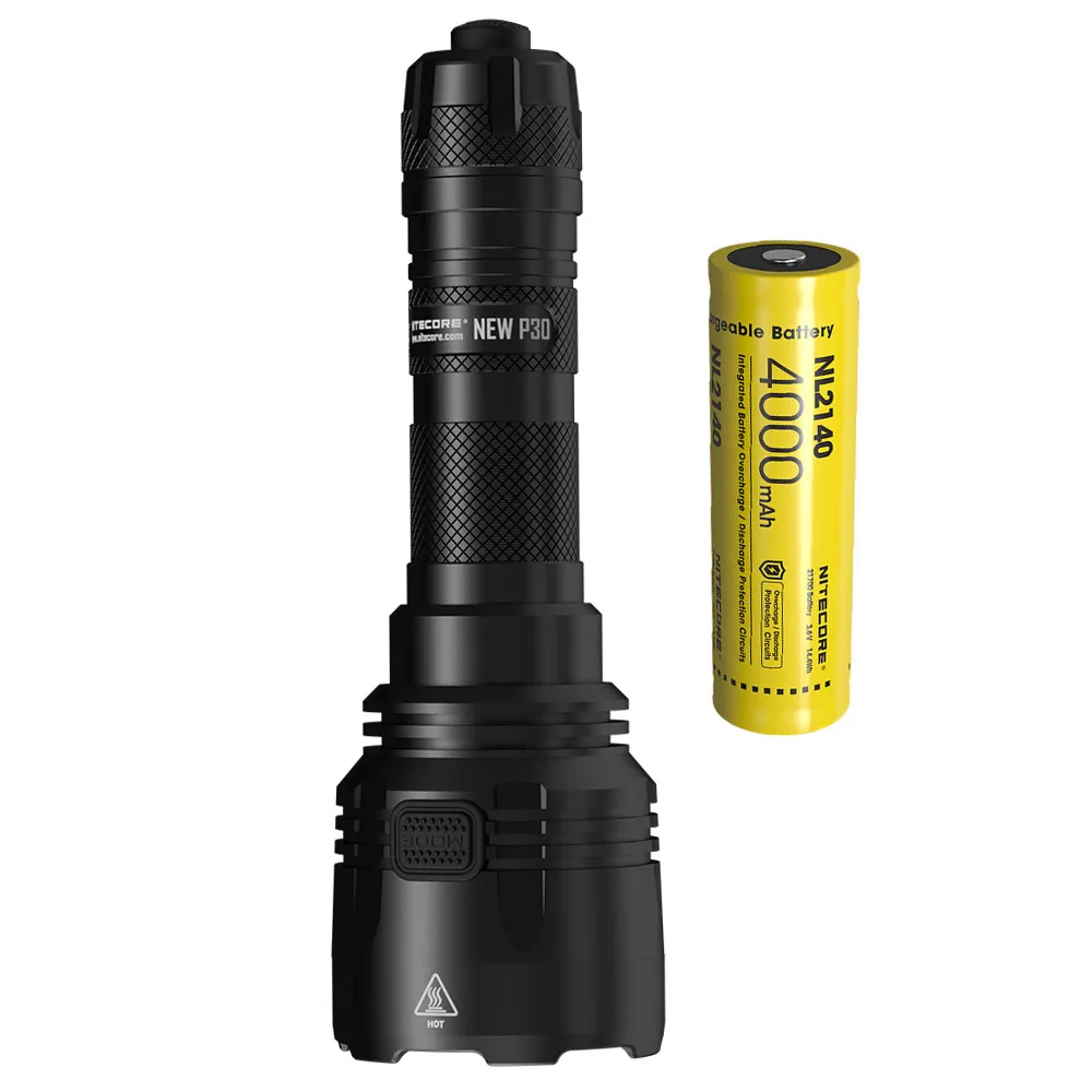 NEW P30 NL2140 NITECORE, новинка, P30, уличный светильник-вспышка, XP-L, HI V3, Макс., 1000 люмен, длинный луч, 618 м, охотничий фонарь, спортивный светильник - Испускаемый цвет: NEW P30 NL2140