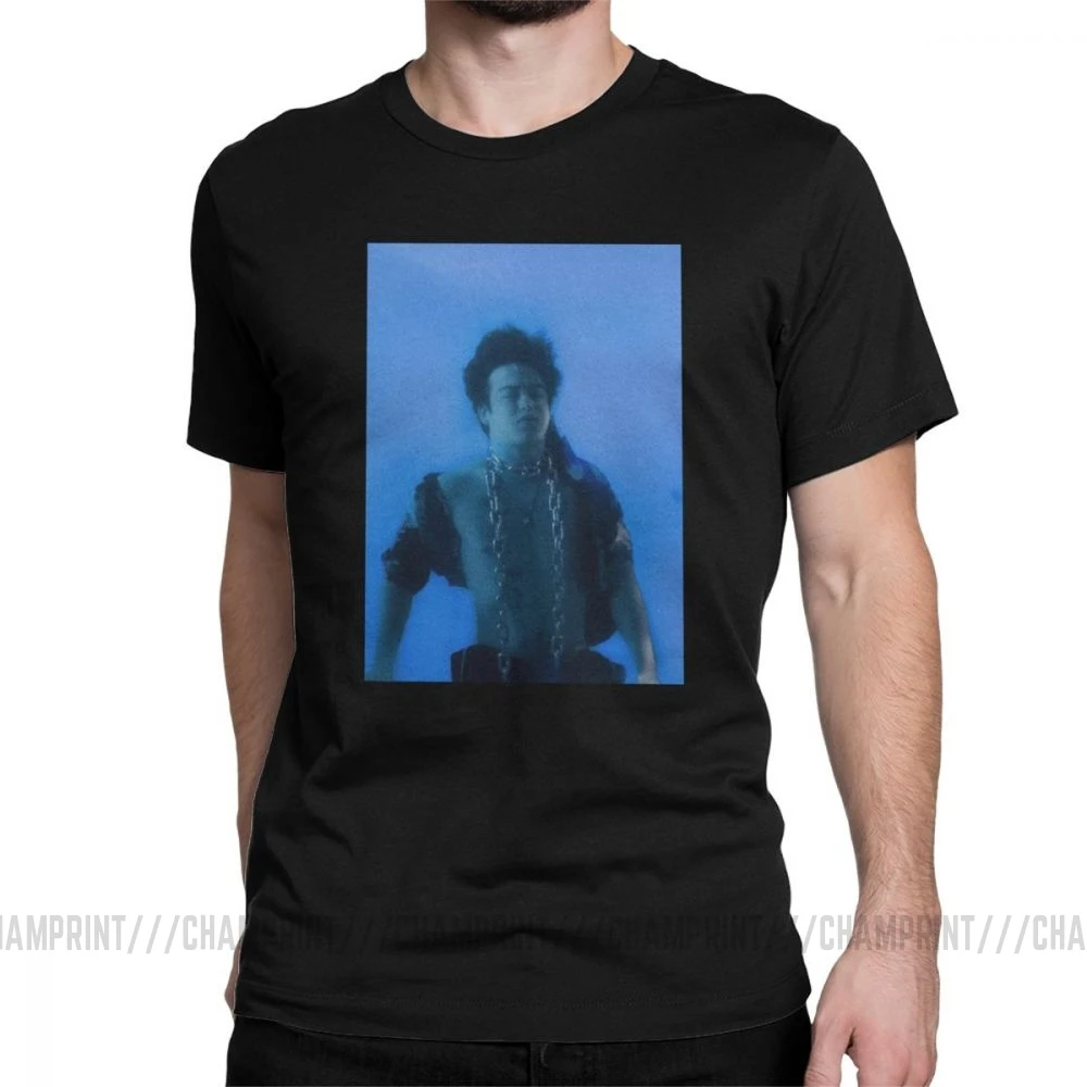Joji In Tongues футболки для мужчин грязный Франк розовый Guy Meme японский Youtube сумасшедшая хлопковая Футболка короткий рукав Футболка подарок - Цвет: Черный