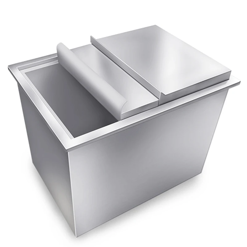 Coffee shop special ice storage 304 stainless steel milk tea