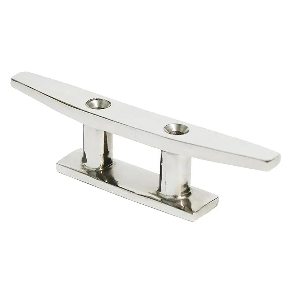 

Stainless Steel Marine Yachat Boat Cleat Low Flat Cleat 150mm