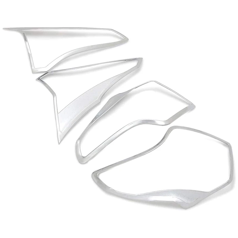 АБС пластик хром задние противотуманные фары крышка отделка обрамление для Toyota