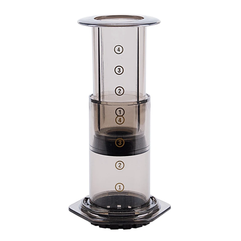 Портативный Кофе чайник кофе пресс горшок фильтр машина бумажный кухонный набор