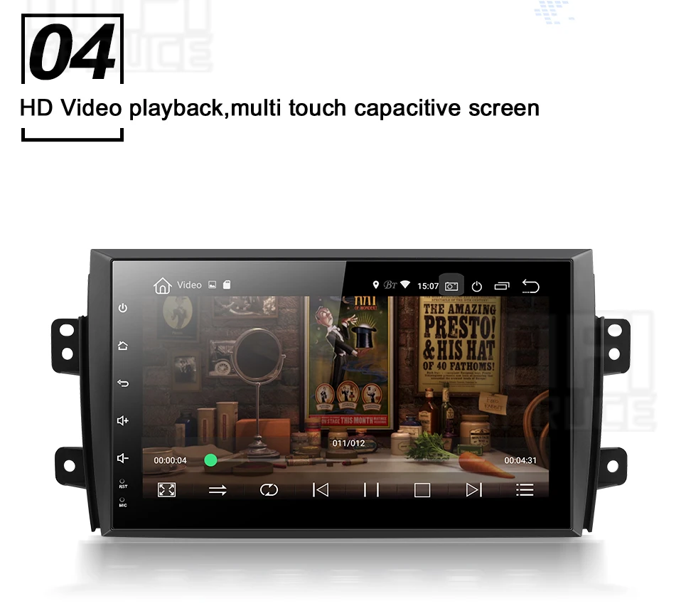 32G Android 9,0 автомобильный dvd для Suzuki SX4 2007-2013 с 2GB ram gps 3g-4G wifi gps навигация Радио Видео Аудио плеер стерео