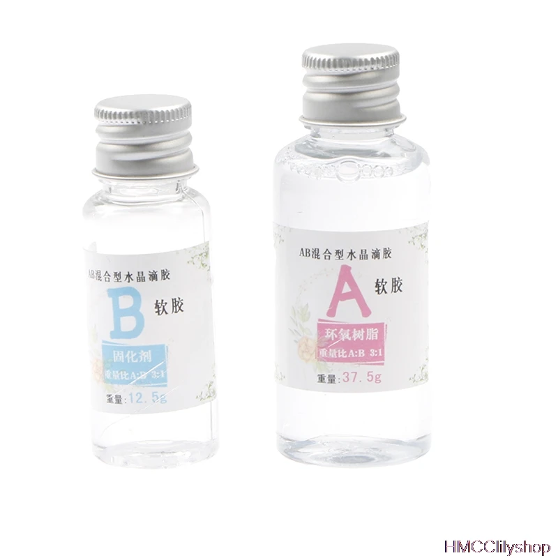 Эпоксидная Нетоксичная смола высококлейкий прозрачный AB Клей 3:1 для