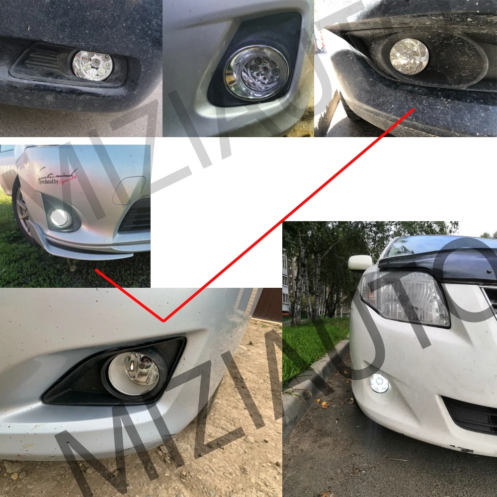 2 шт. светодиодные противотуманные фары для TOYOTA AVENSIS AURIS RAV 4 III CAMRY Corolla PRIUS YARIS 2003-2015 |