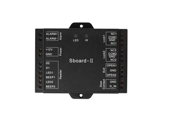 Sboard-II Wifi Mini Two-door Controller Remote Open Door By Mobile Support Wiegand 26~37bits Reader Access |