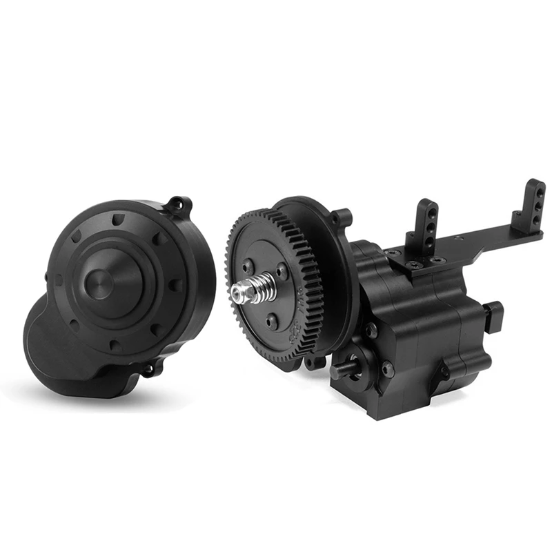 

Металлическая коробка передач с ЧПУ 2 скорости, Центральная коробка передач с крышкой коробки передач для радиоуправляемого гусеничного ав...