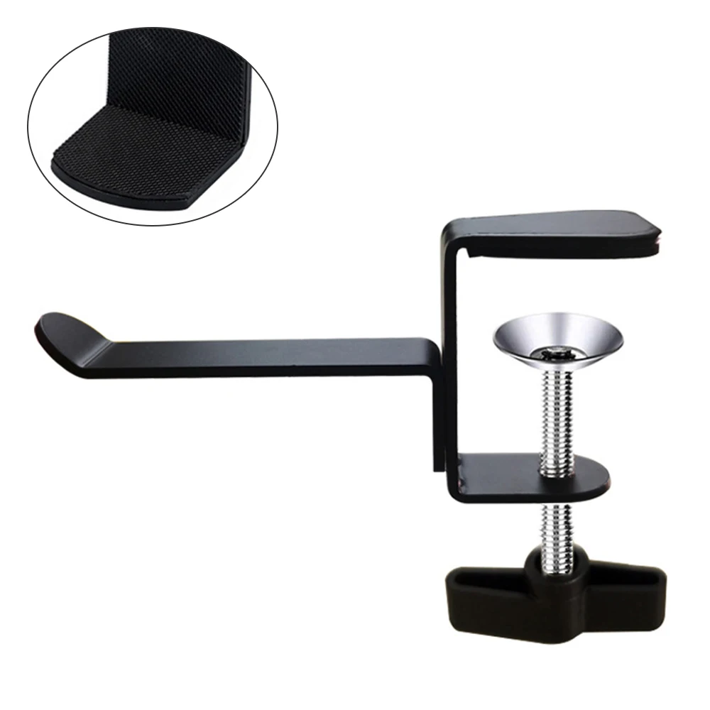 

Headphone Earphone Bracket Base Desktop Clip Storage Pendant Punch Free Earphone Hanger Cable Frame Metal Earphone Accessory