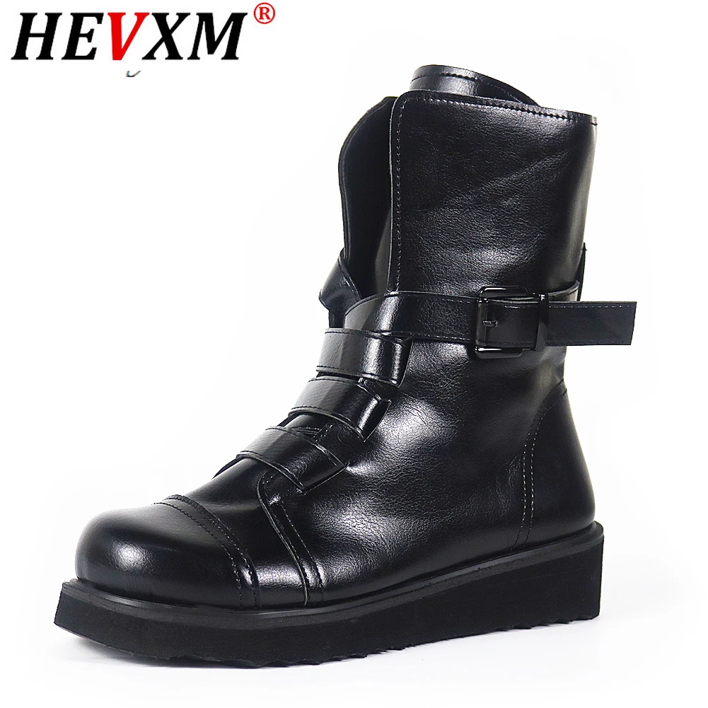 

Новые модные женские туфли с пряжкой; Мотоботы на танкетке на каждый день, классные женские сапоги до середины икры; Большие; Дизайнерская о...