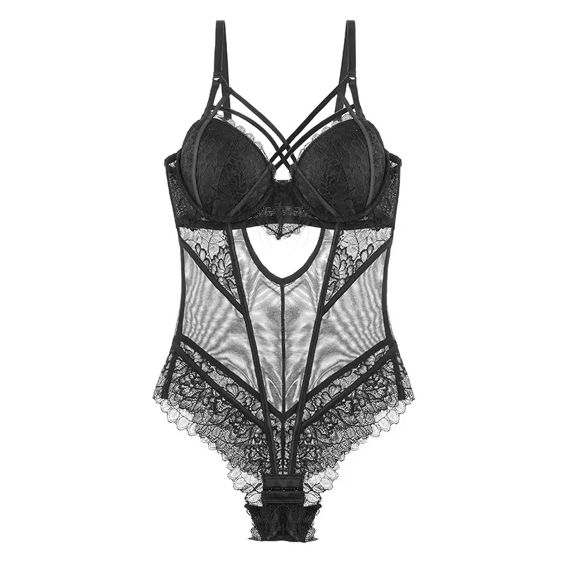 Yhotmeng пижамы для женщин нижнее белье стальное кольцо хлопок подкладка кружева