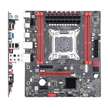 Новейшая Intel X79 Socket LGA 2011 материнская плата по стандарту ATX основная плата USB3.0 SATA3.0 PCI-E 16X M.2 SSD REG ECC Memory E5 cpu LGA2011