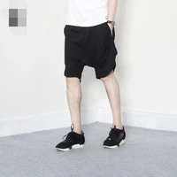 mens casual shorts sports shorts summer new dark elastic waist wing shaped stereo cut harlan low grade shorts