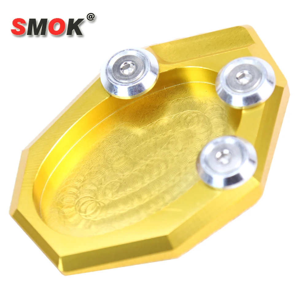 

SMOK For Kawasaki Versys 650 2015-2016 Motorcycle Accessories Kickstand Foot Side Stand Extension Pad Support Plate