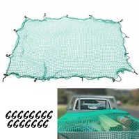 2 sizes mesh cargo net strong heavy cargo net pickup truck trailer dumpster extend mesh covers roof luggage nets