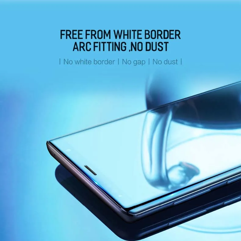 Защитная пленка для экрана для samsung Note 9 10 Plus ROCK 0,18 мм с полным покрытием 3D изогнутая мягкая Гидрогелевая пленка для экрана для samsung Note 9 10