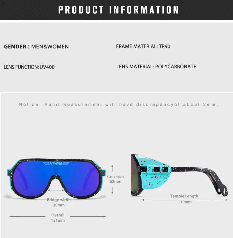 Солнцезащитные очки унисекс, съемные, с линзами ANSI Z87 + UV400 от AliExpress WW