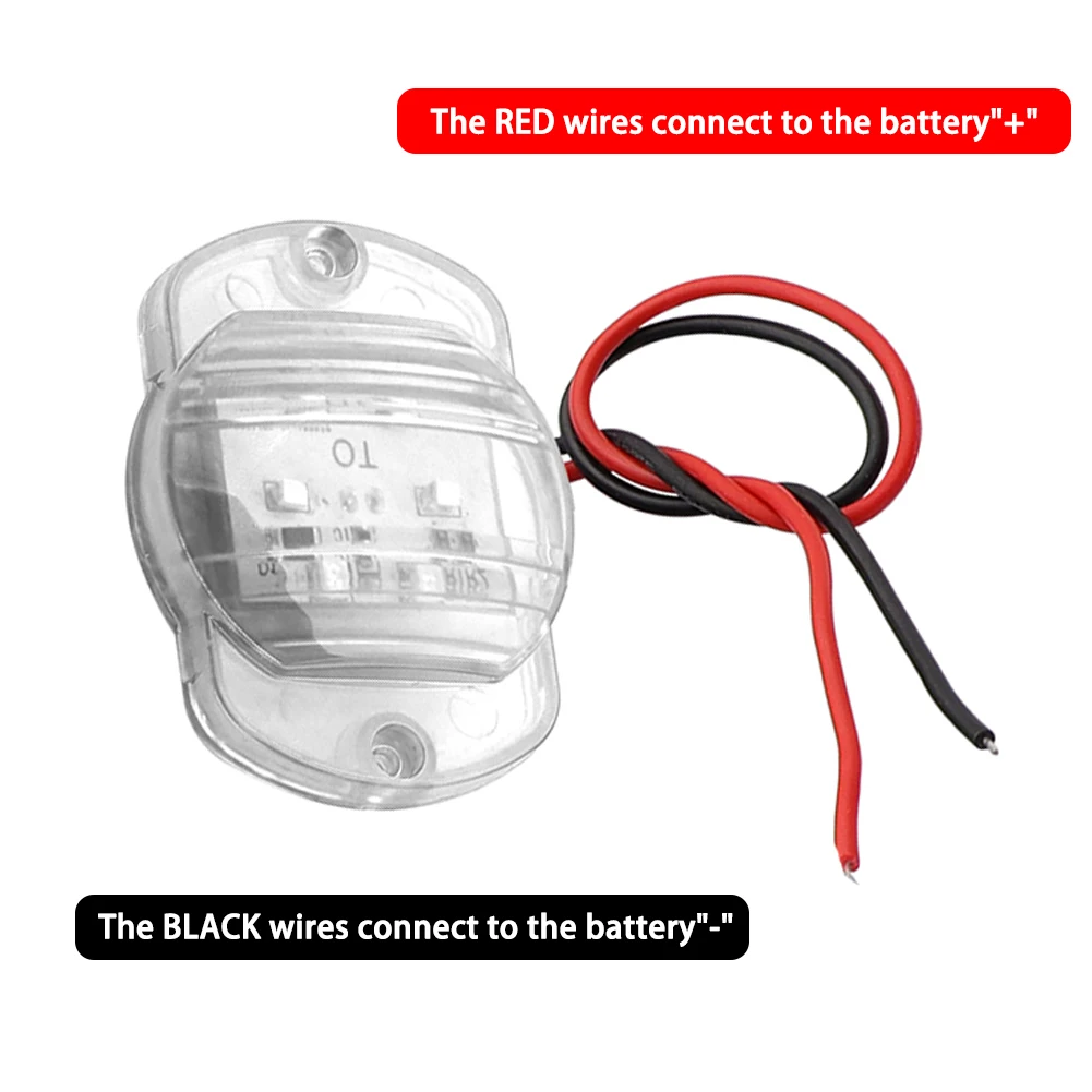 12 В постоянного тока морской шлюпочный Водонепроницаемый светодиодный