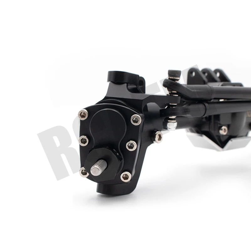 RC модель CNC Передняя Задняя портальная ось набор металлических обновленных осей