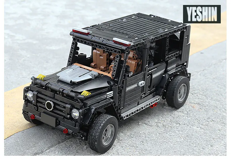 Yeshin 20100 DHL Technic серия совместима с MOC-2425 мотор G500 AWD Wagon набор строительных блоков Кирпичи дети RC Мотор автомобиль игрушка
