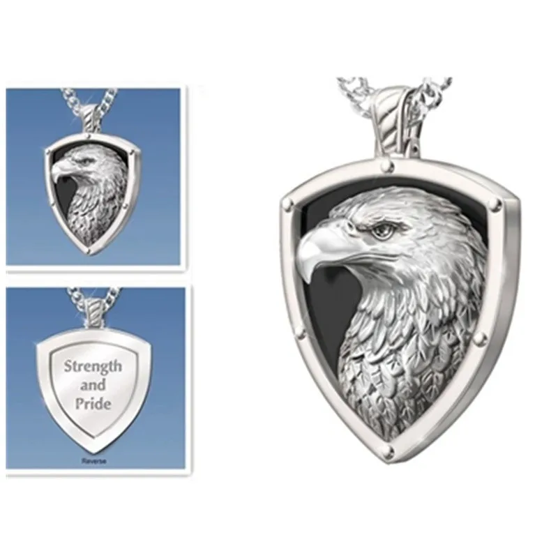 Ожерелье-цепочка мужское из нержавеющей стали большая винтажная Готическая