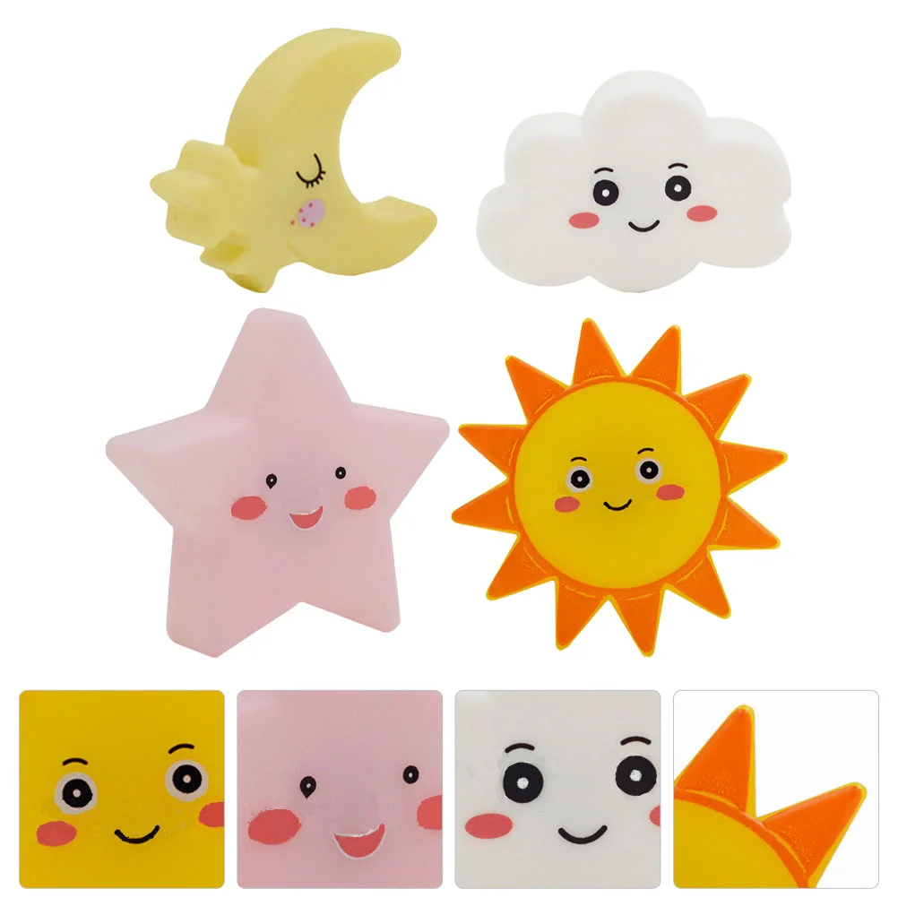 

4 шт., детские игрушки с мультяшным рисунком