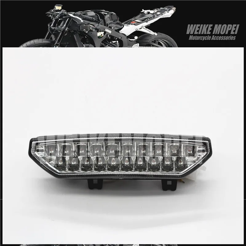 

Clear LED Rear light Tail Lamp Taillight Turn Signal Lights Fit For KAWASAKI Ninja ZX6R 2007 2008 ZX-6RR ZX636 07 08