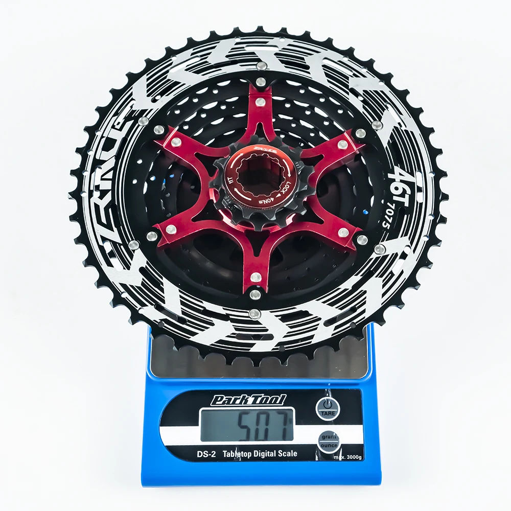 Легкая кассета ZRACE Alpha 11 s скоростей маховик MTB для велосипеда 46 T/контейнер