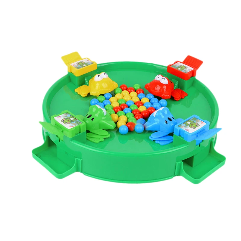 

Four-People Frog Pac Man Board Game Two-Person Children Interactive Toy