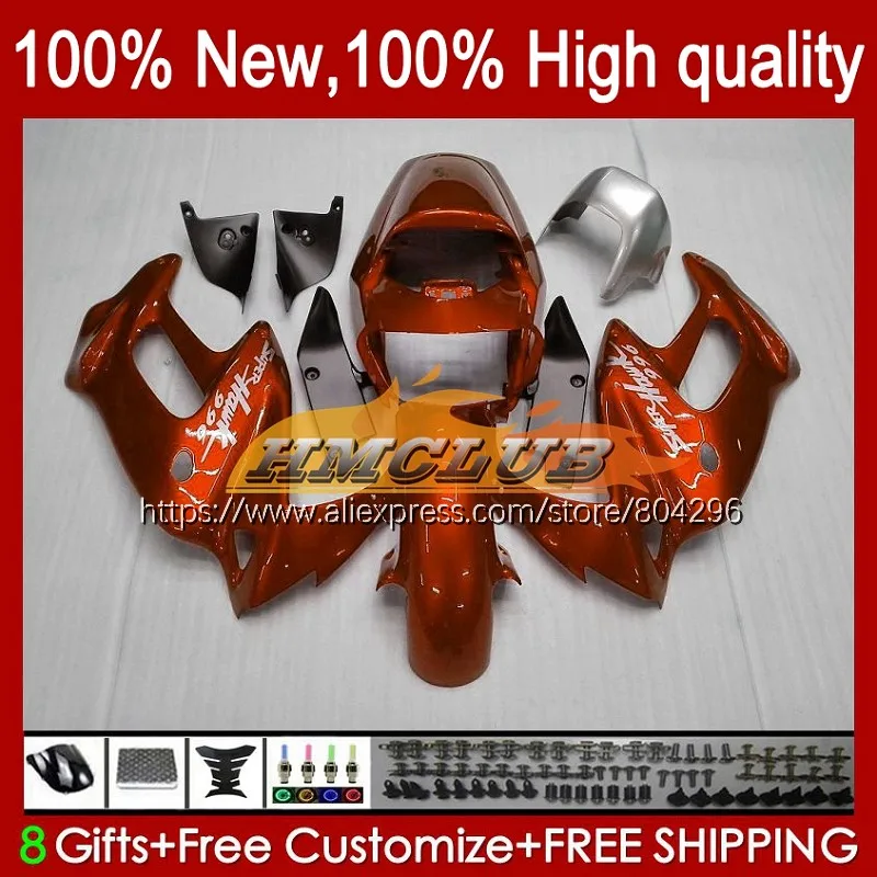Комплект VTR1000F для HONDA SuperHawk VTR1000 F 21No.84 VTR 1000 1000F 1997 1998 1999 металлический оранжевый 2000