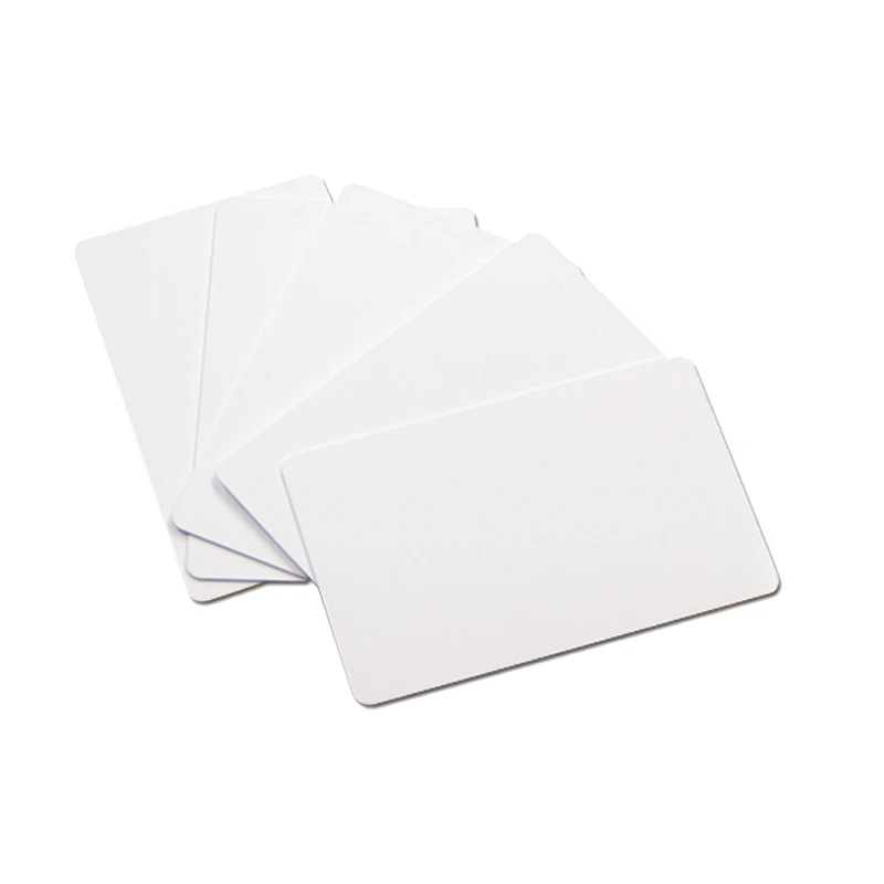 CR80 стандартный EPC Gen2 большой диапазон пассивный чистый белый ПВХ RFID Контроль