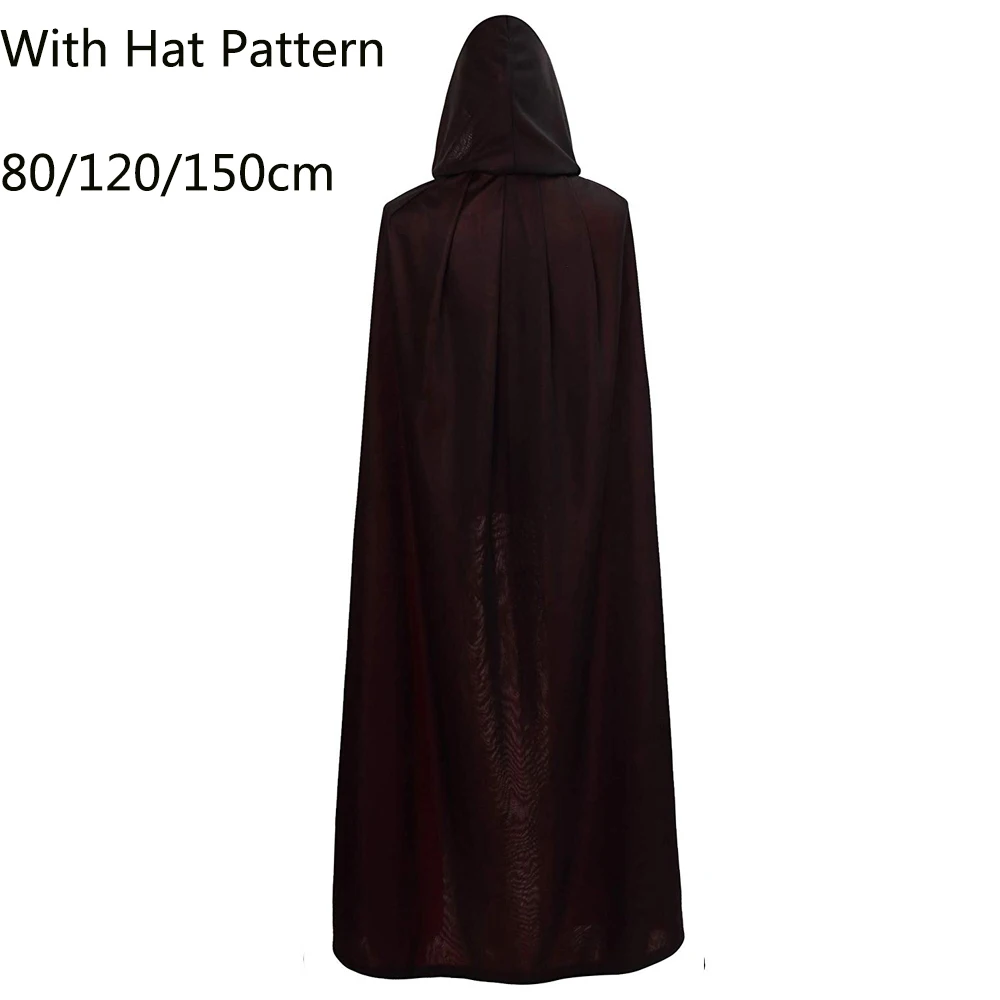 Специальный плащ на Хэллоуин маскарадный костюм волшебника с воротником стойкой