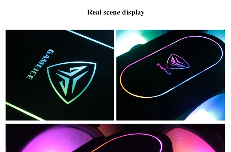 Pccooler RGB dual 120 мм/12 см PWM кулер для процессора с 6 медными тепловыми трубками, высокопроизводительный охлаждающий вентилятор
