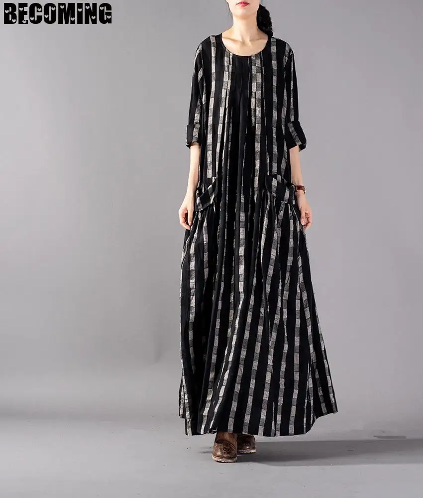 Одежда для беременных больших размеров черное хлопковое платье модная одежда