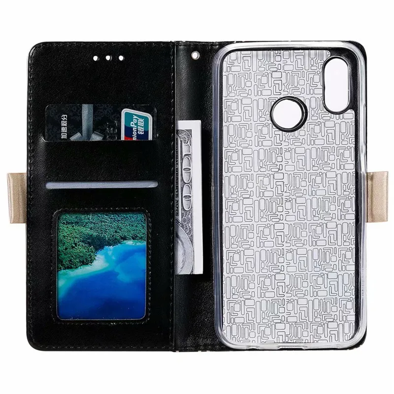 Huawey P20Lite P30Lite P30Pro P Smart пары Простой кожаный флип-бумажник чехол для huawei P20 P30 Lite Y6 Y7 чехол для карты