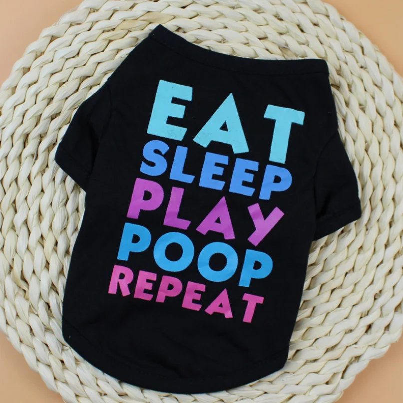 

Spring and summer new pet clothes, small dogs, thin pet dogs, summer clothing