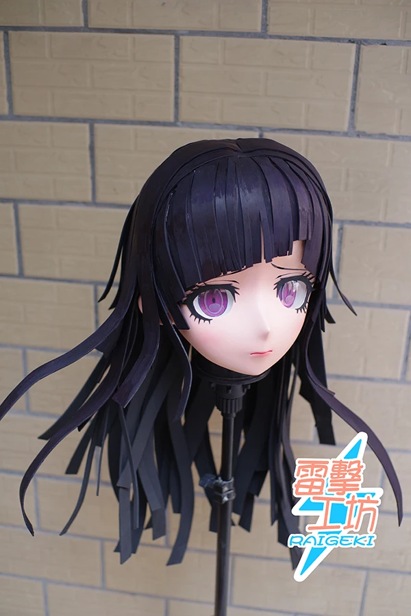 

(RAIGEKI MAKS 67) Resin 3/4 Lolita Crossdresser DOLL BJD Cos Crossdress Head Kigurumi Anime Mikan Tsumiki Cosplay Masks